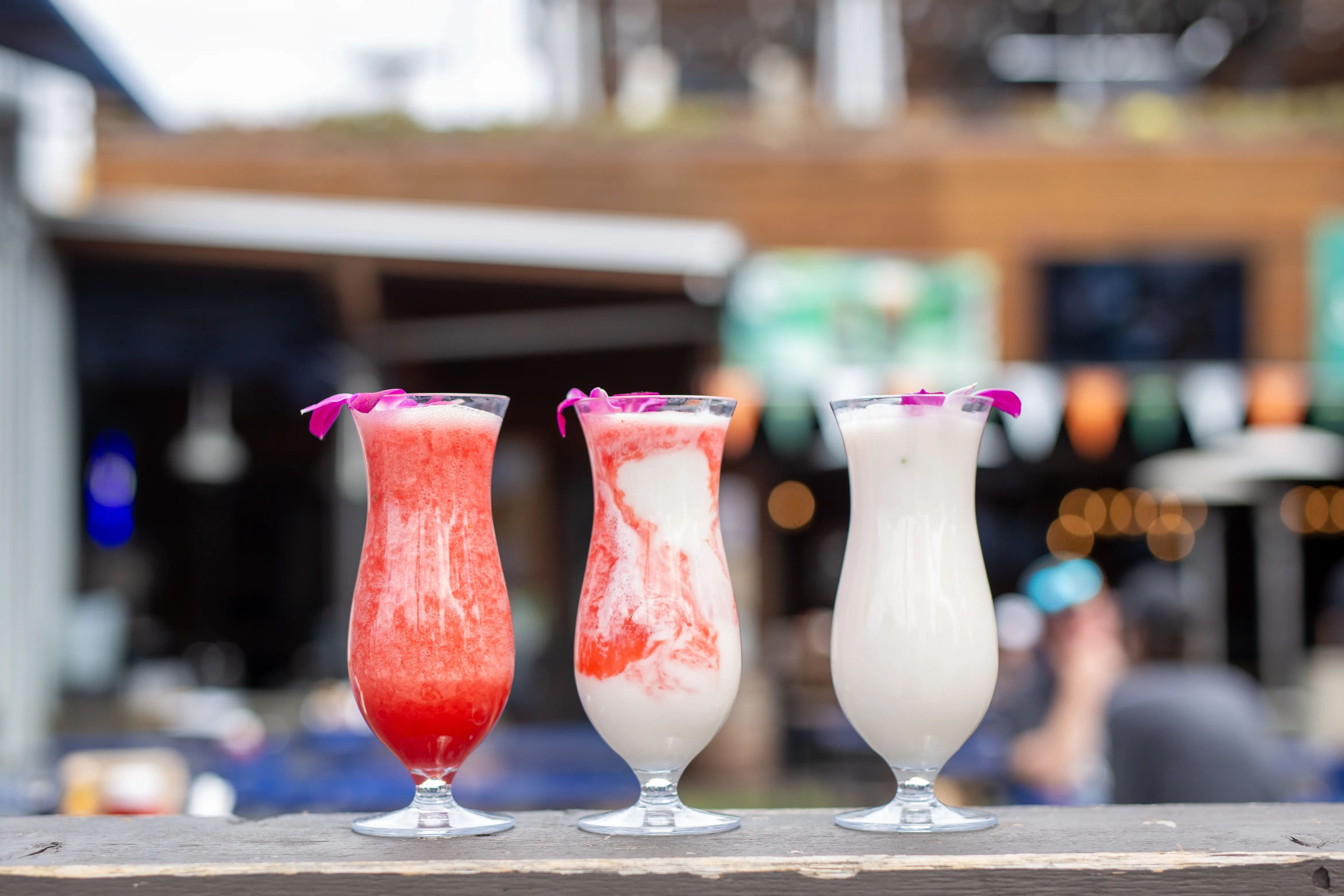 Frozen drinks lineup at Park 101 Carlsbad
