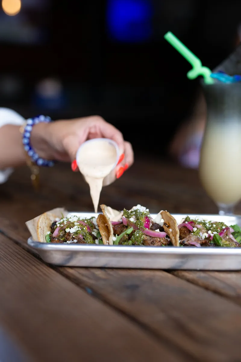 Smoked tri-tip Philly cheesesteak sandwich at Park 101 Carlsbad