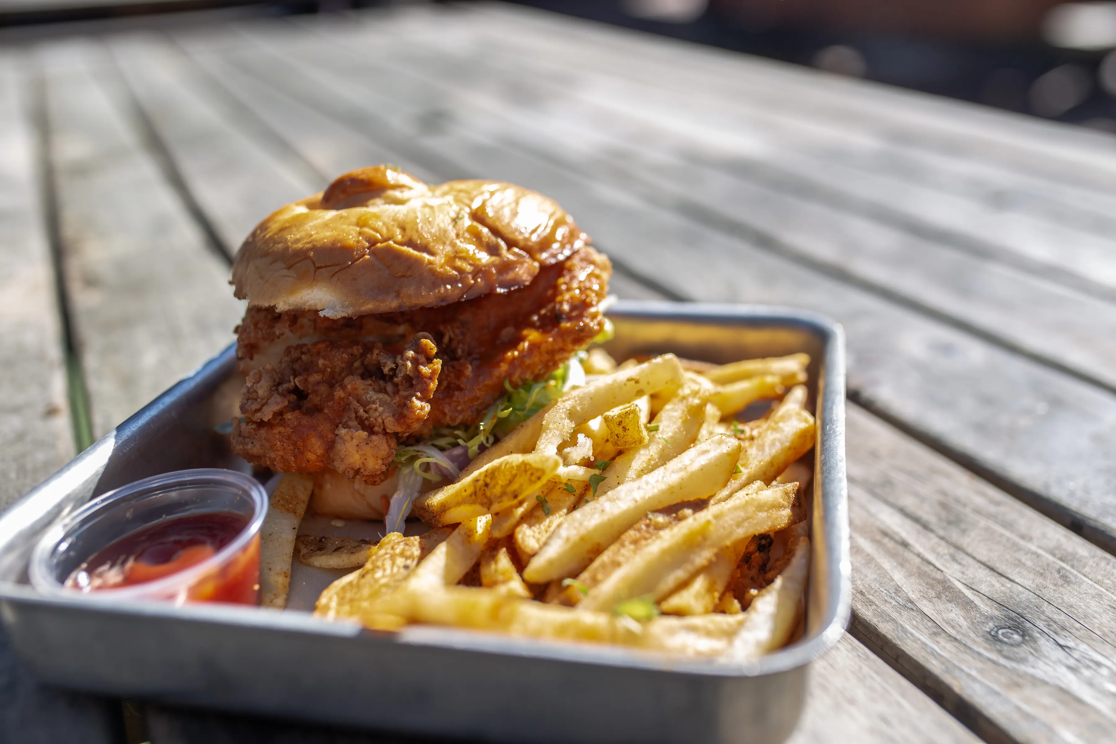 The Chick sandwich at Park 101 Carlsbad