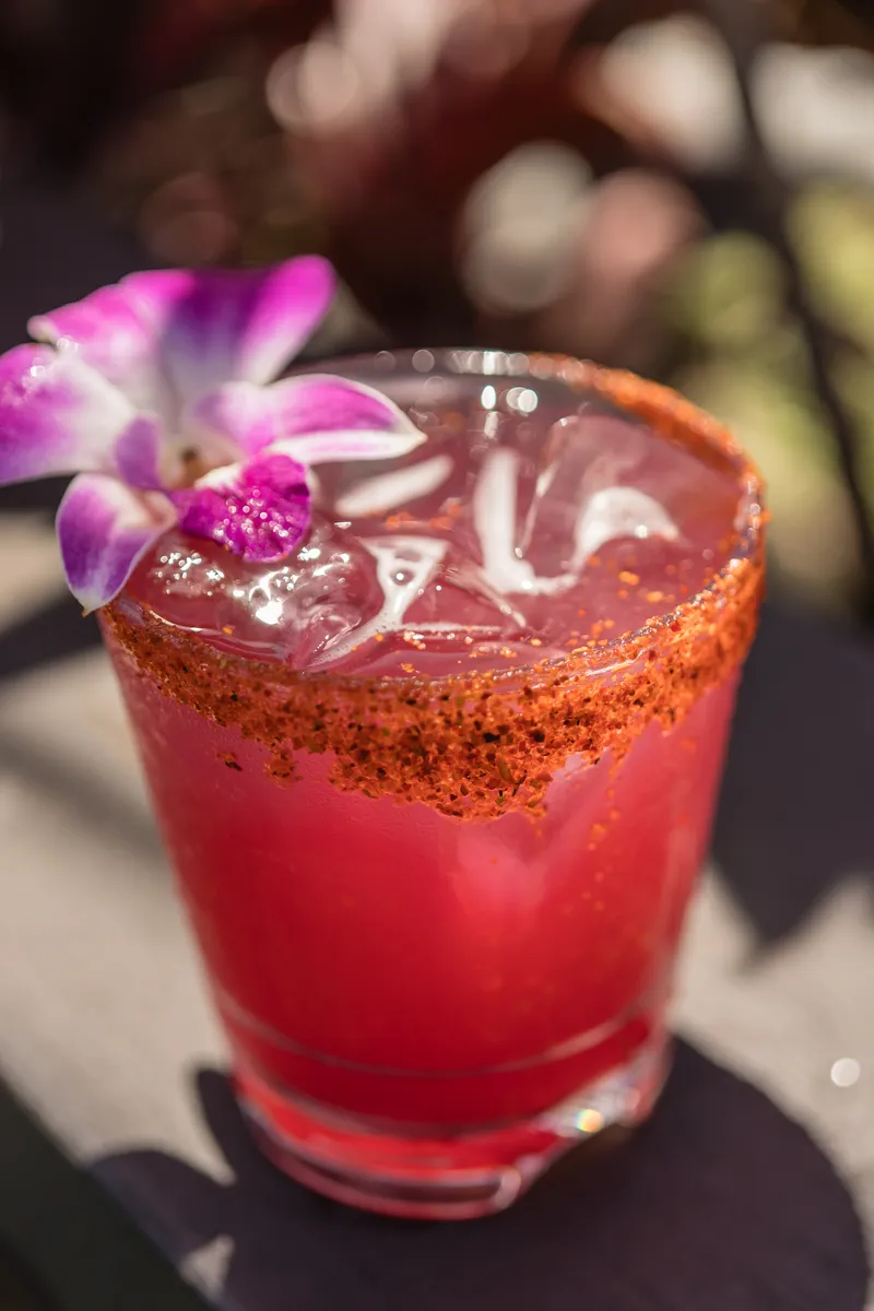 Vaquero Dripped in Velvet cocktail at Park 101 Carlsbad