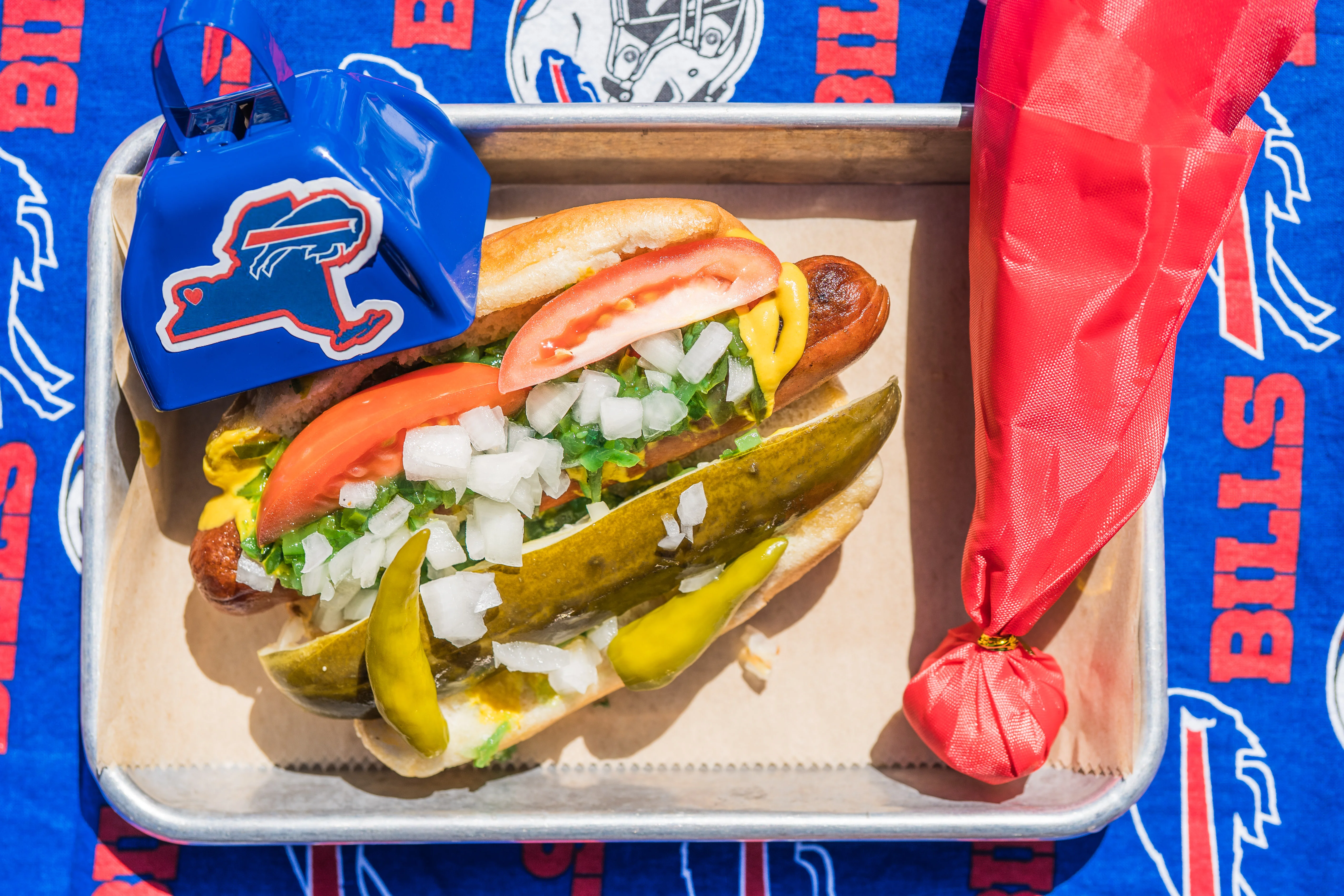 Buffalo Bills fans at Park 101 Carlsbad game day